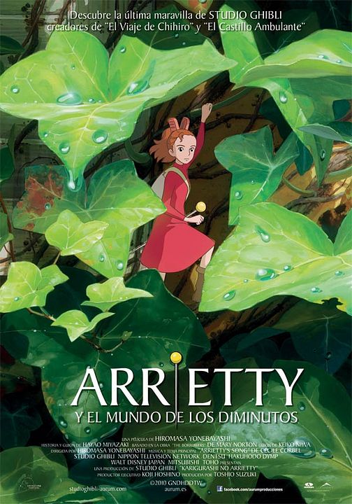 Arrietty y el mundo de los diminutos : Póster