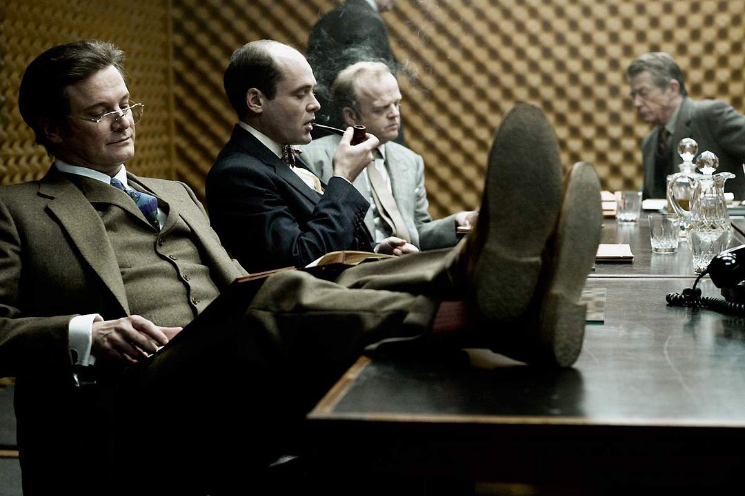 El espía que sabía demasiado : Foto Colin Firth, David Dencik, Toby Jones