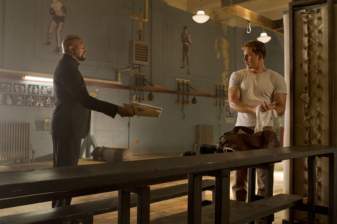 Los Vengadores : Foto Samuel L. Jackson, Chris Evans