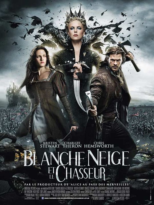 Blancanieves y el cazador : Póster