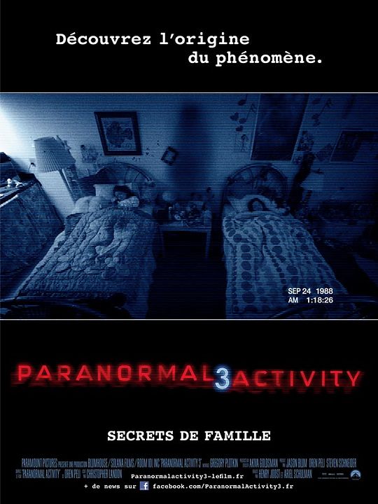 Actividad Paranormal 3 : Póster