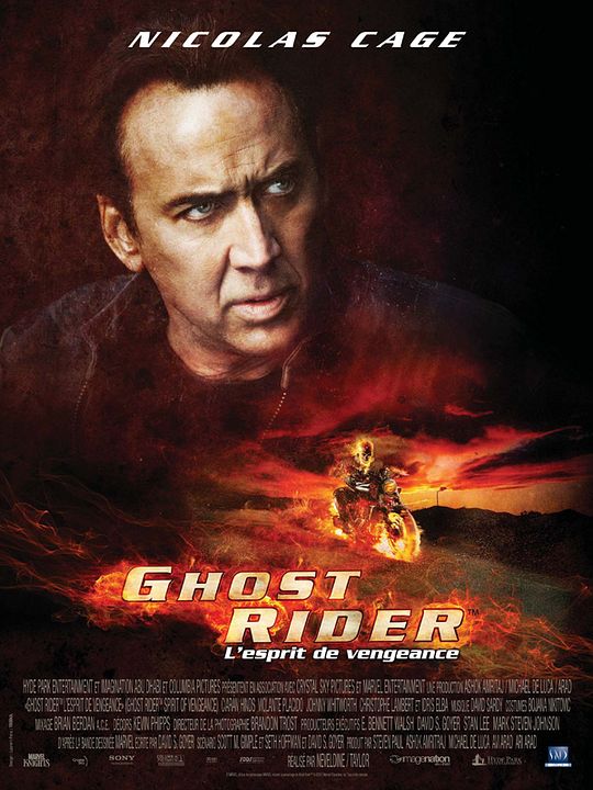 Ghost Rider: Espíritu de venganza : Póster