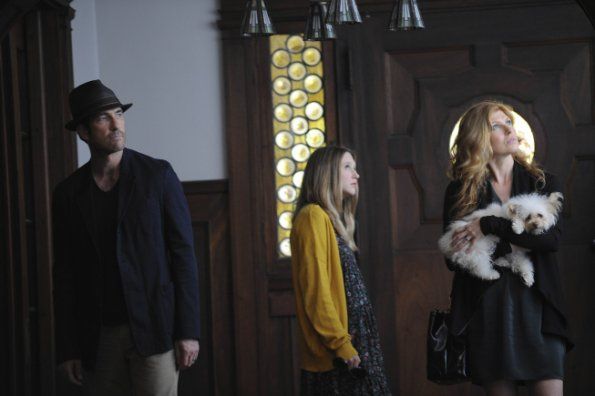 American Horror Story : Foto Connie Britton, Dylan McDermott, Taissa Farmiga