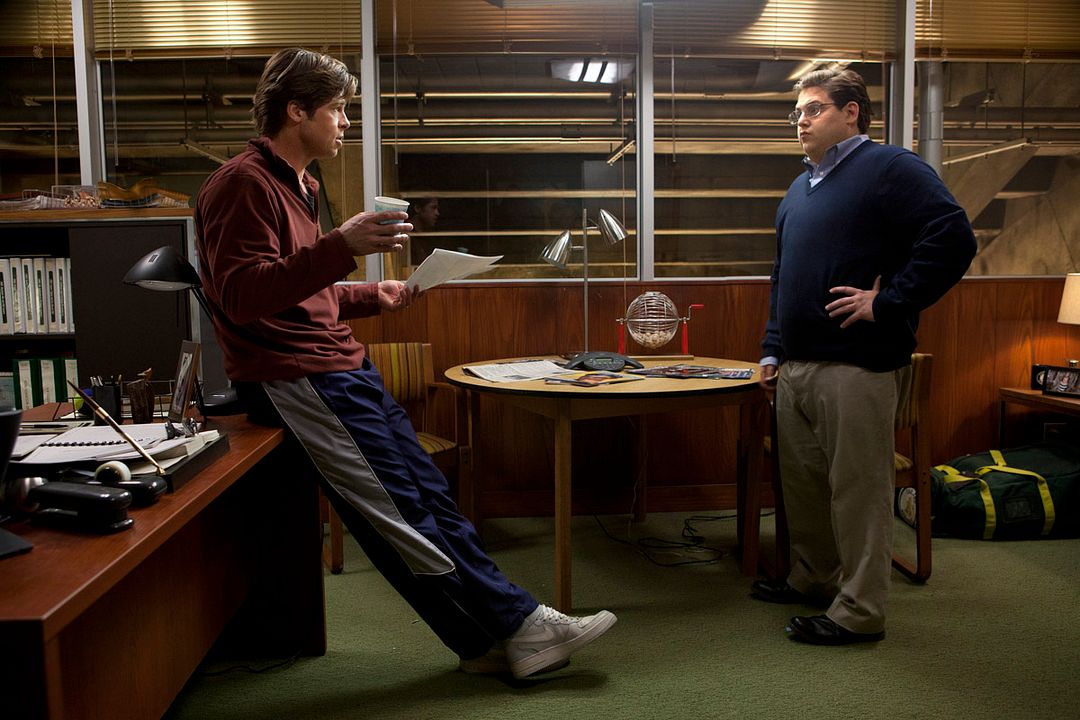 El juego de la fortuna : Foto Jonah Hill, Brad Pitt