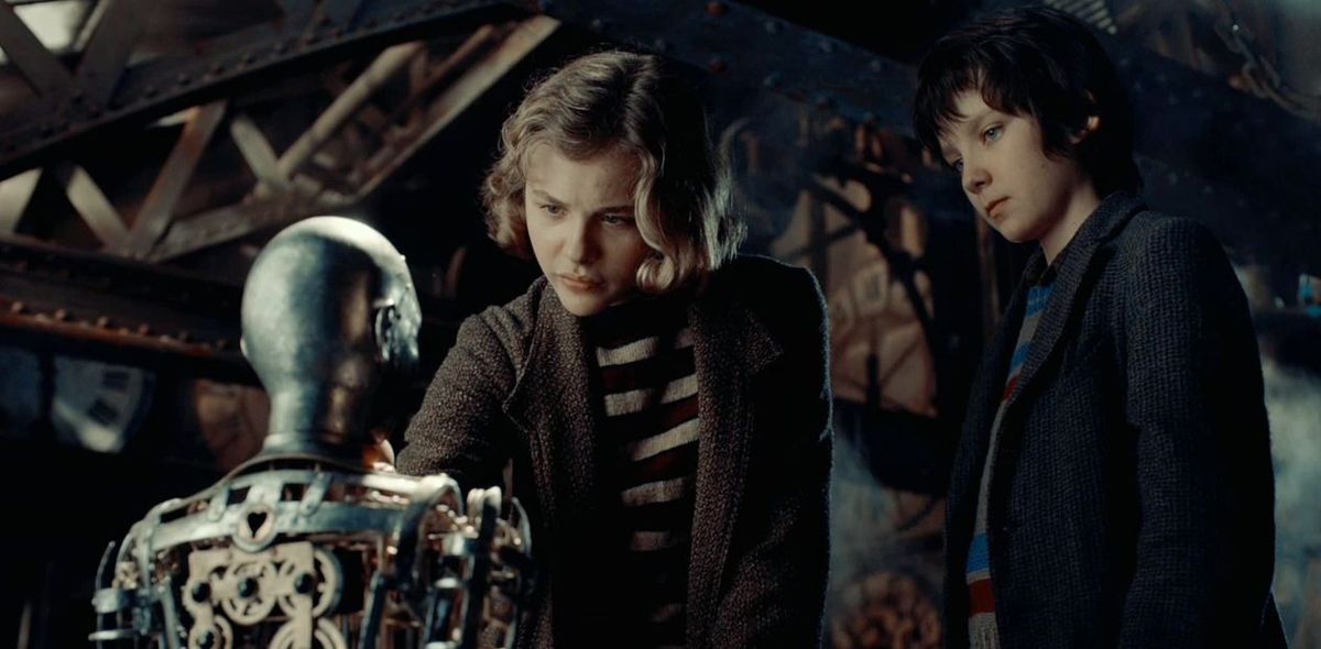 La invención de Hugo Cabret : Foto Chloë Grace Moretz, Asa Butterfield, Martin Scorsese