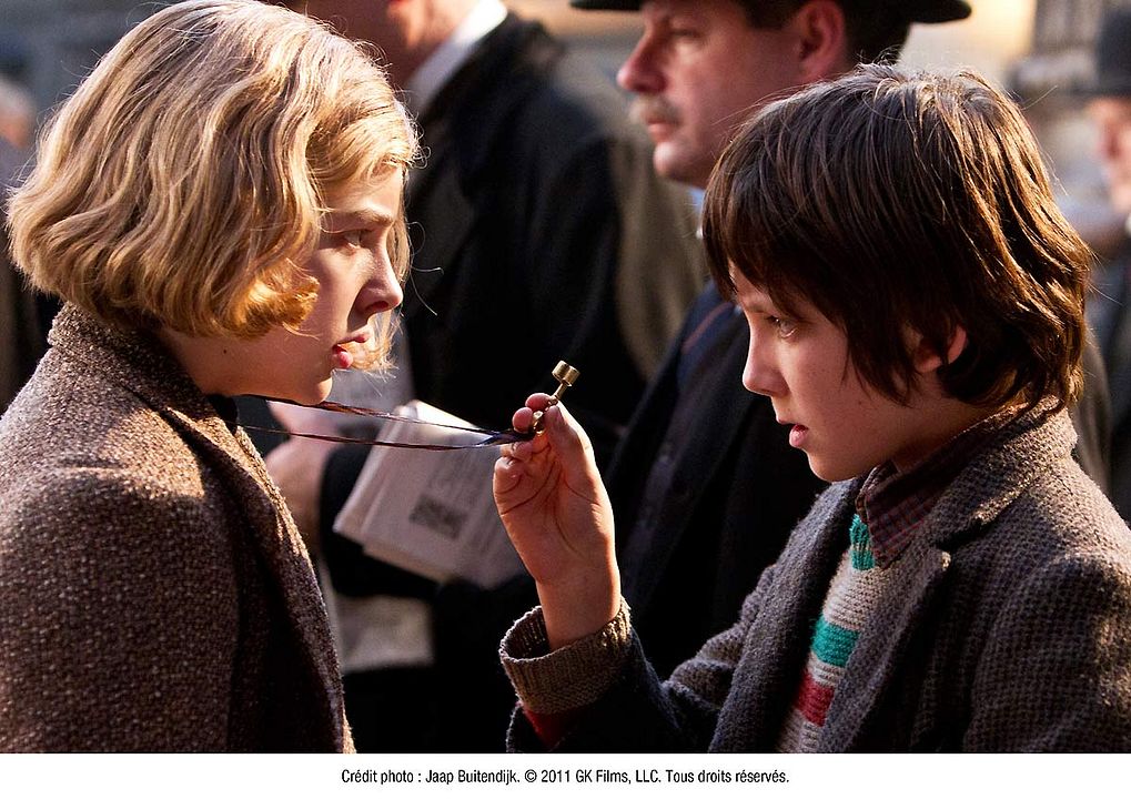 La invención de Hugo Cabret : Foto Asa Butterfield, Chloë Grace Moretz