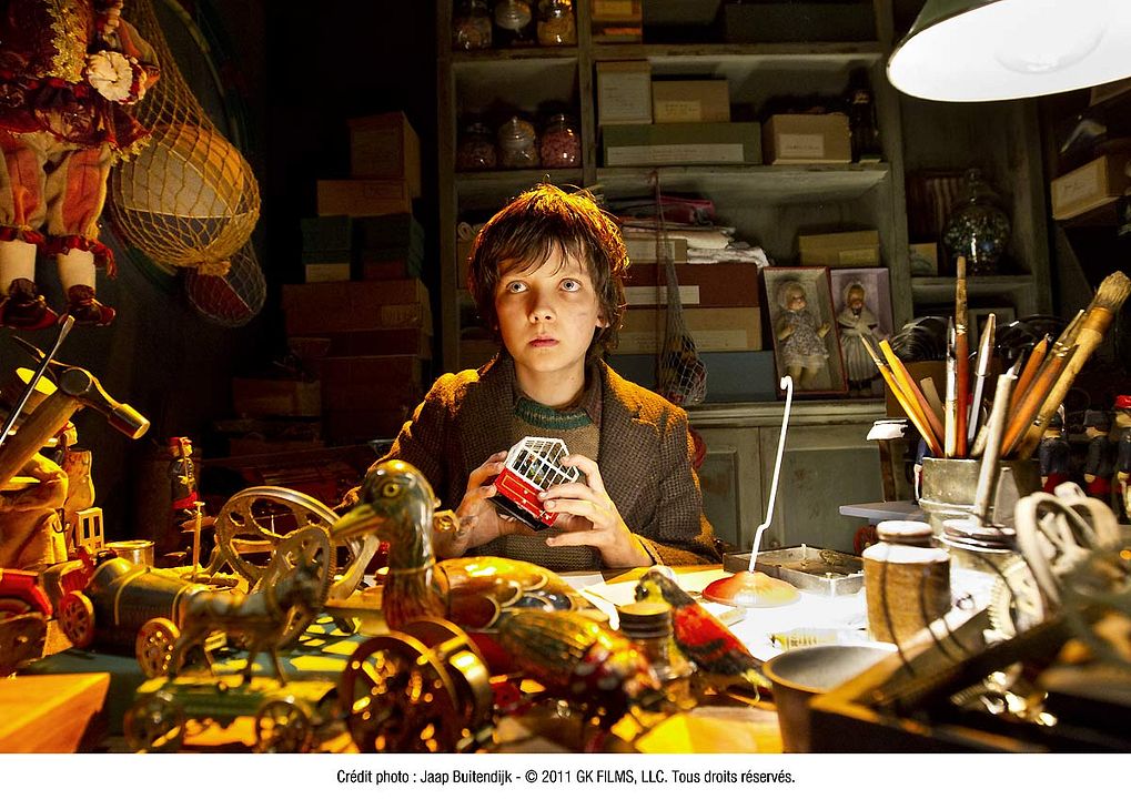 La invención de Hugo Cabret : Foto Asa Butterfield