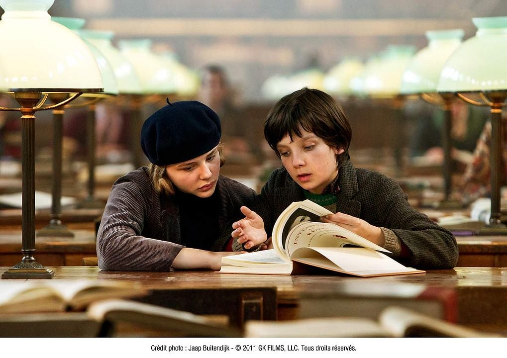 La invención de Hugo Cabret : Foto Chloë Grace Moretz, Asa Butterfield