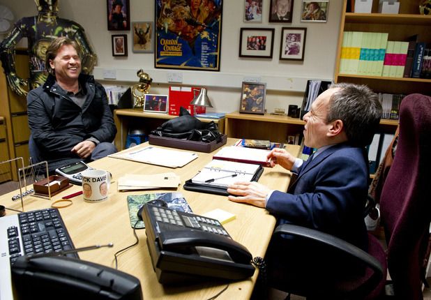 Foto Warwick Davis, Val Kilmer