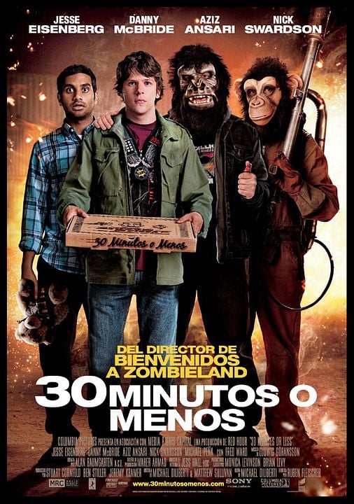30 minutos o menos : Póster