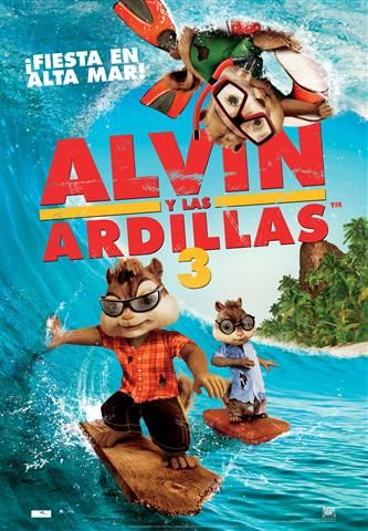 Alvin y las ardillas 3 : Póster