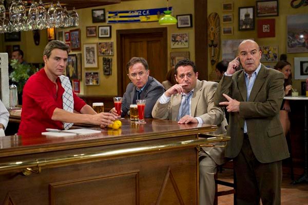 Foto Luis Bermejo, Alberto San Juan, Pepón Nieto