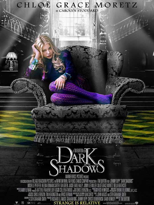 Sombras tenebrosas : Póster