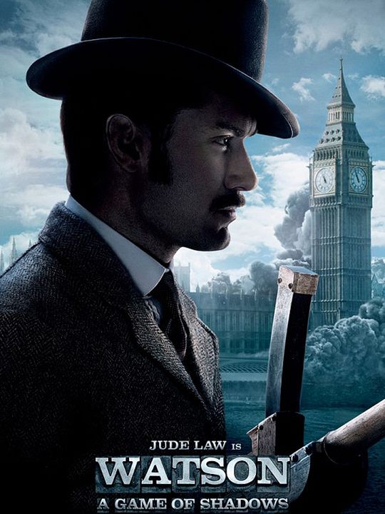 Sherlock Holmes: Juego de sombras : Póster