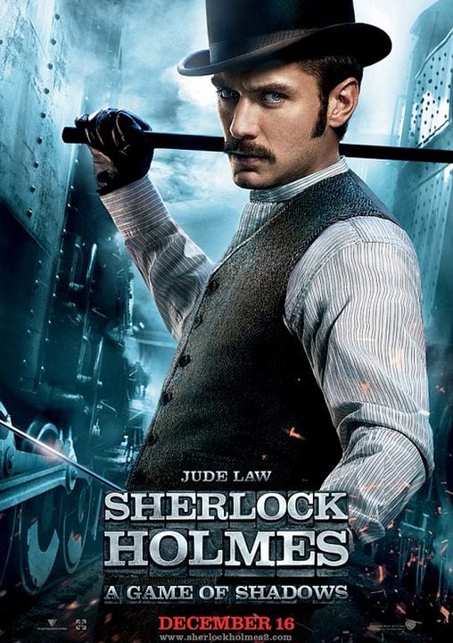 Sherlock Holmes: Juego de sombras : Póster