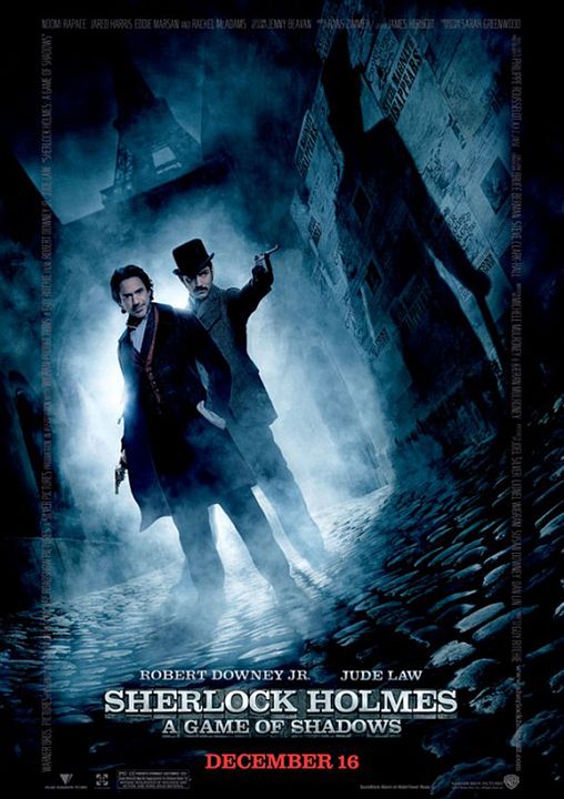 Sherlock Holmes: Juego de sombras : Póster