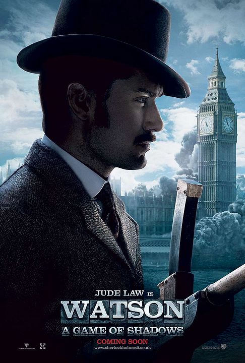 Sherlock Holmes: Juego de sombras : Póster