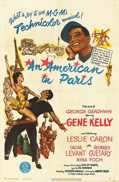 An american in Paris : Póster