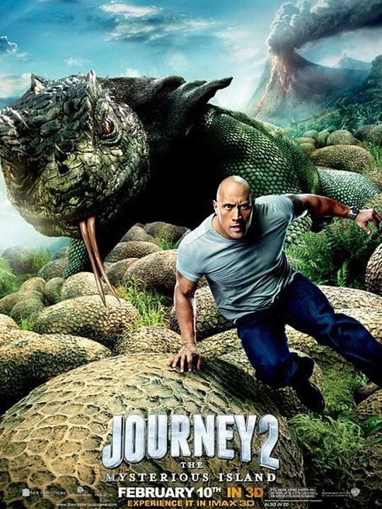 Viaje 2: La Isla Misteriosa : Póster