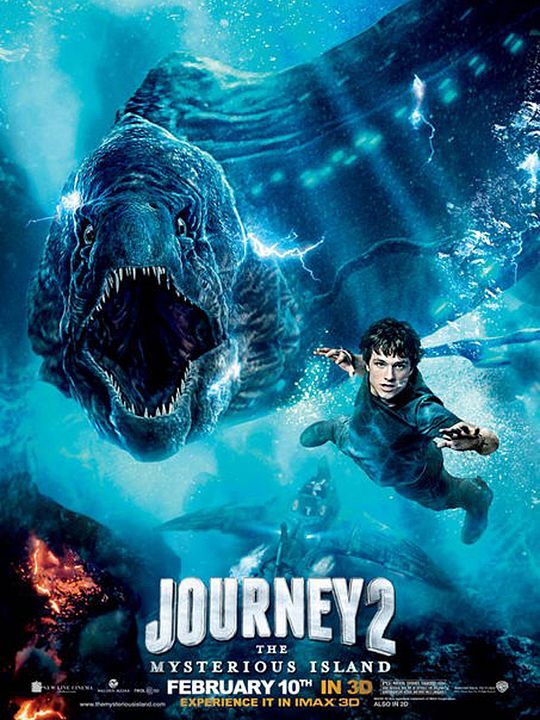 Viaje 2: La Isla Misteriosa : Póster