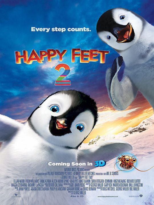 Happy Feet 2: El pingüino : Póster