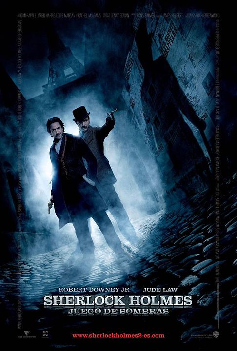 Sherlock Holmes: Juego de sombras : Póster