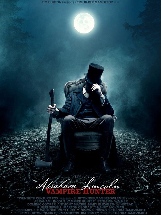 Abraham Lincoln: cazador de vampiros : Póster