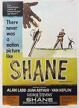 Shane, el desconocido : Póster