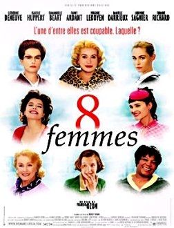 8 femmes : Póster