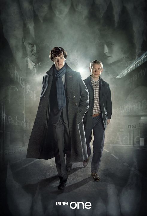 Foto Benedict Cumberbatch, Martin Freeman
