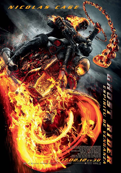 Ghost Rider: Espíritu de venganza : Póster