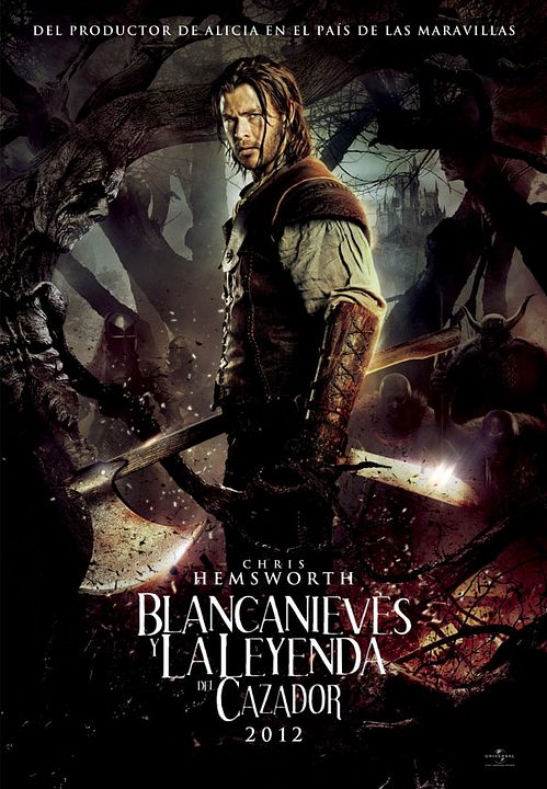 Blancanieves y el cazador : Póster