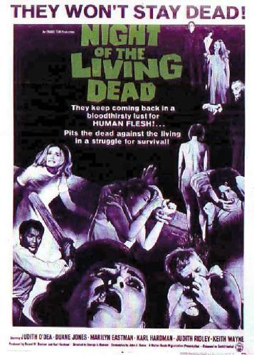 La noche de los muertos vivientes : Póster