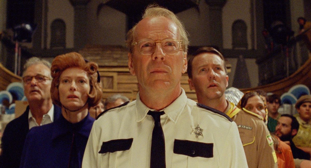 Moonrise Kingdom : Foto Bill Murray, Bruce Willis, Tilda Swinton, Edward Norton