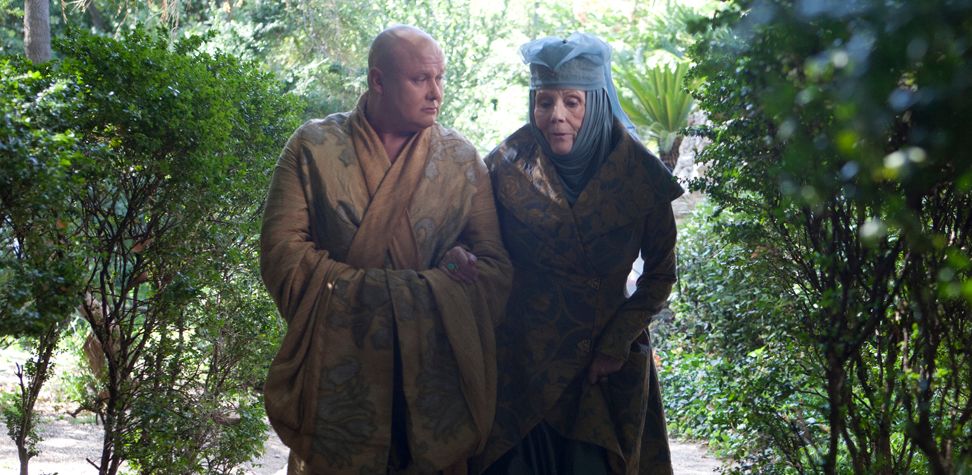 Foto Conleth Hill, Diana Rigg