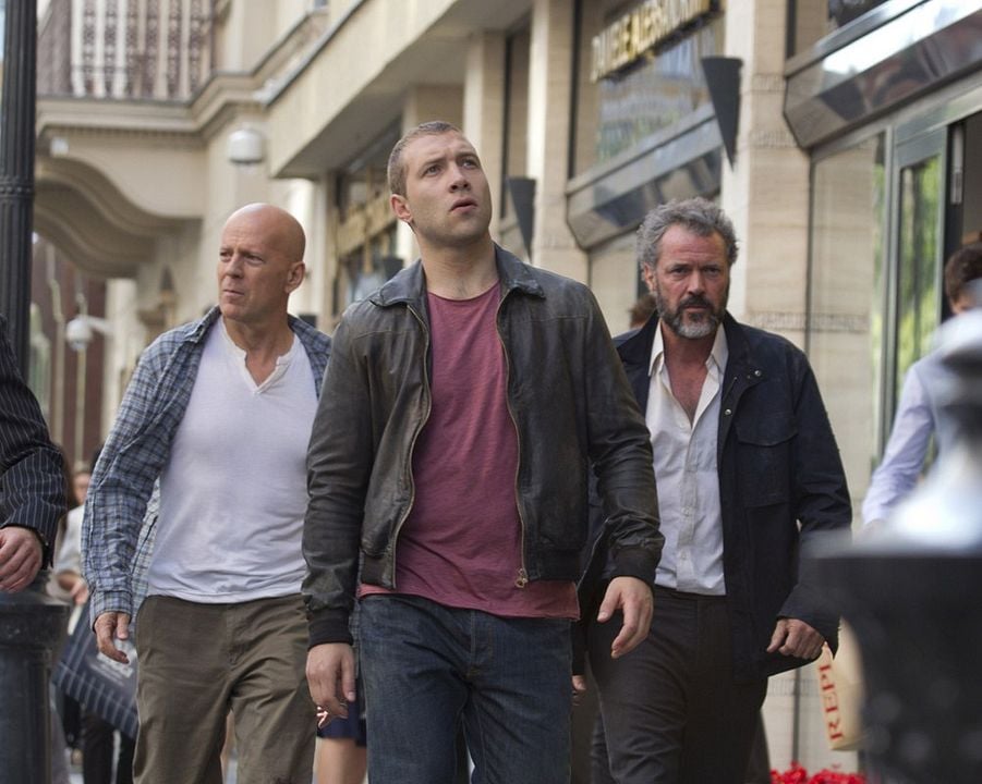 Duro de matar: Un buen día para morir : Foto Sebastian Koch, Jai Courtney, Bruce Willis