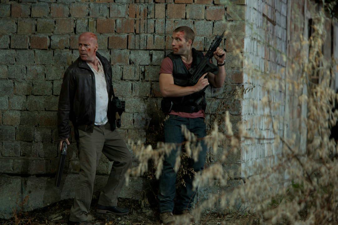 Duro de matar: Un buen día para morir : Foto Jai Courtney, Bruce Willis