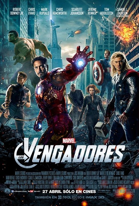 Los Vengadores : Póster