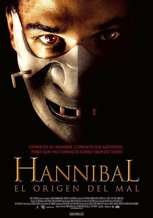 Hannibal, el origen del mal : Póster