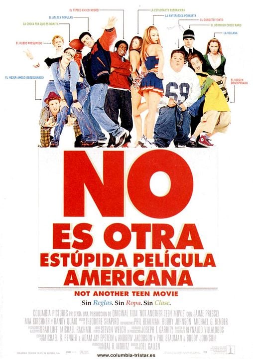 No es otra tonta película americana : Póster