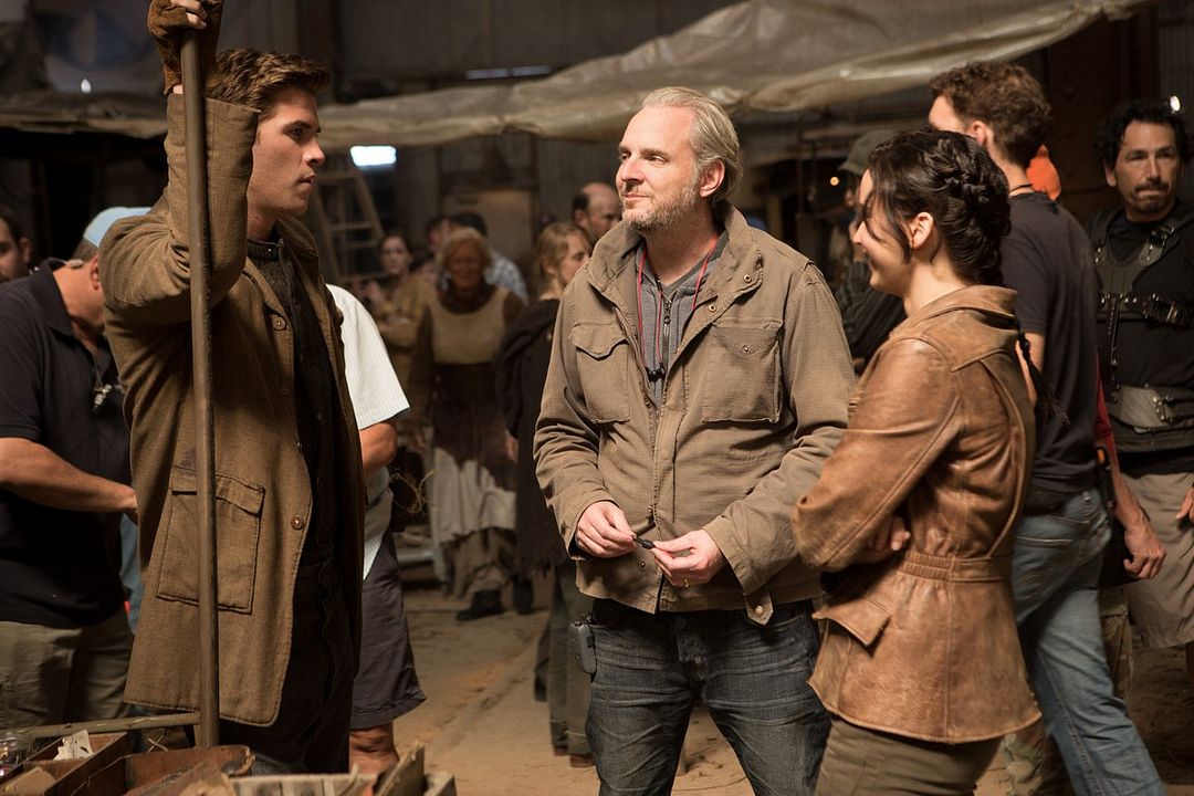 Los juegos del hambre: En llamas : Foto Jennifer Lawrence, Liam Hemsworth, Francis Lawrence