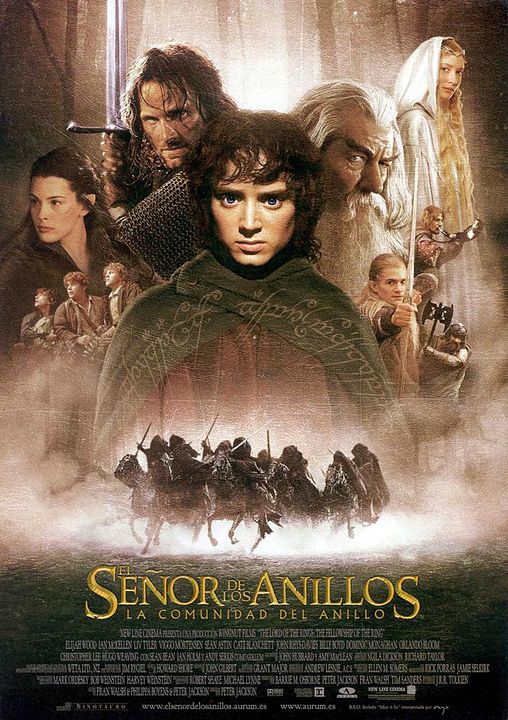 El Señor de los Anillos: La Comunidad del Anillo : Póster