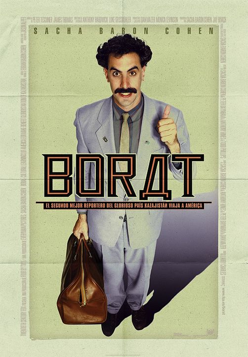 Borat: El segundo mejor reportero del glorioso país Kazajistán viaja a América : Póster