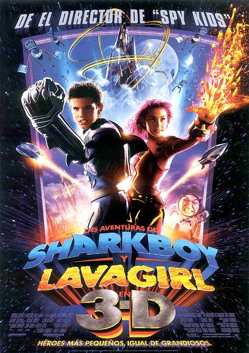 Las aventuras de Sharkboy y Lavagirl en 3-D : Póster