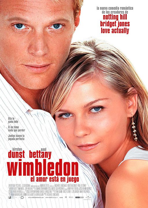 Wimbledon - Amor en juego : Póster