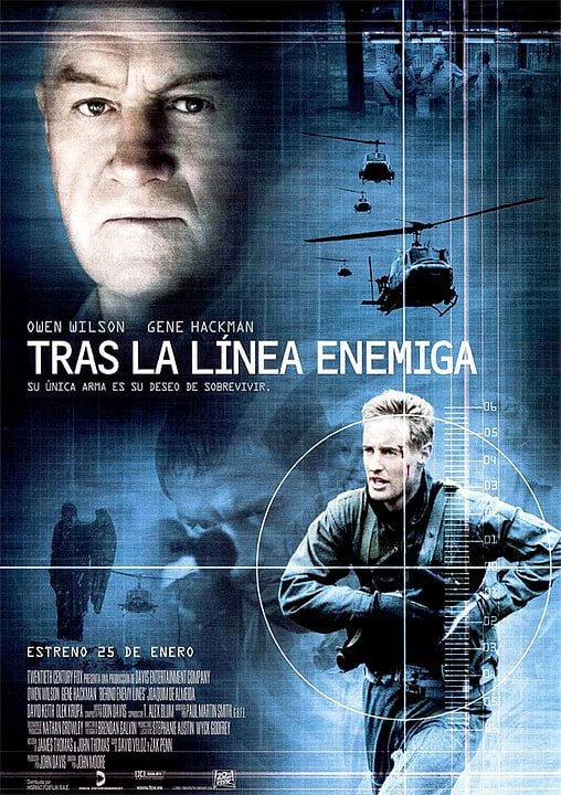 Tras líneas enemigas : Póster