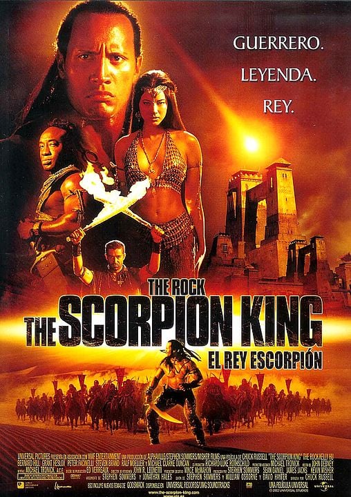 El rey escorpión : Póster