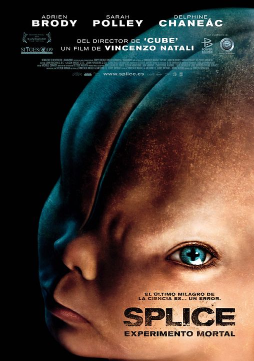 Splice: experimento mortal : Póster