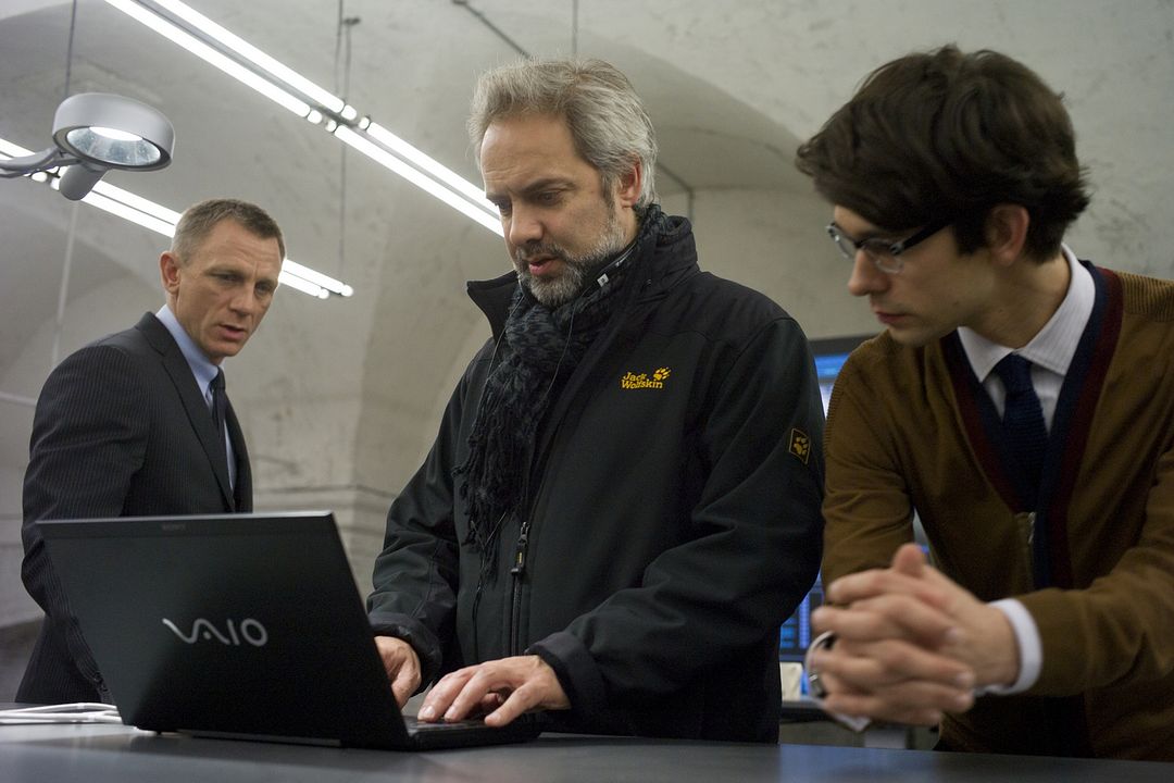 007 Operación Skyfall : Foto Sam Mendes, Ben Whishaw, Daniel Craig