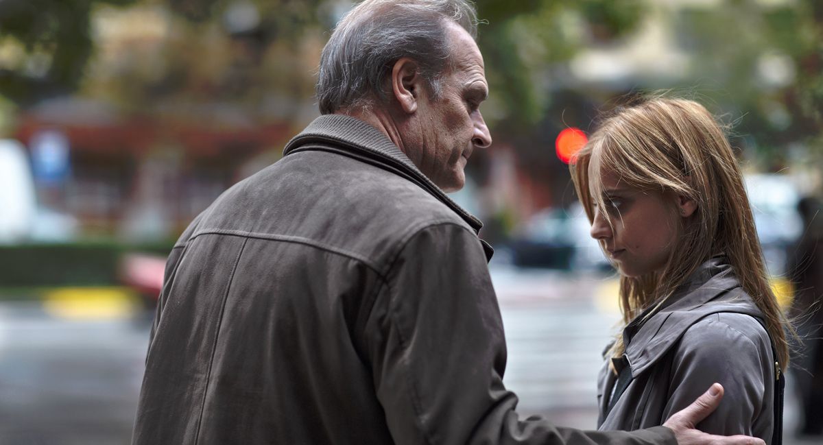 Foto Lluis Homar, Michelle Jenner